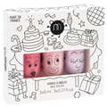 nailmatic Kids Nail Polish Set (Box of 3) - Party