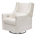 Babyletto Kiwi Electronic Recliner & Swivel Glider w/ USB Port - Performance Cream Eco-Weave