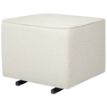 Babyletto Kiwi Gliding Ottoman - Ivory Boucle