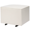 Babyletto Kiwi Gliding Ottoman - Performance Cream Eco-Weave