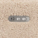 Babyletto Kiwi Plus 電動躺椅和旋轉滑翔椅，帶電動可調式頭枕和 USB 接口 - 柴羊毛