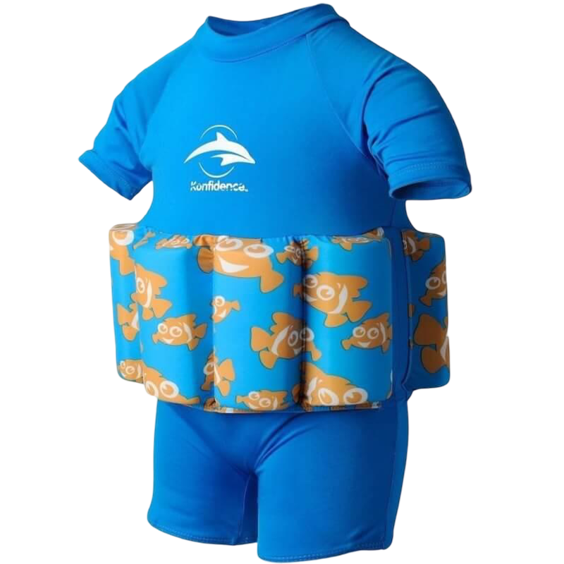 Konfidence™ Floatsuit - Clownfish - 4-5 Years