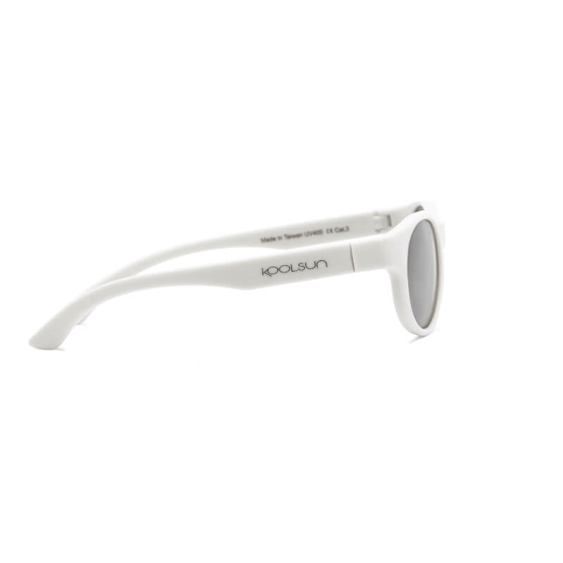 KOOLSUN Boston - Kids Sunglasses - Pale Grey - 3-8 years