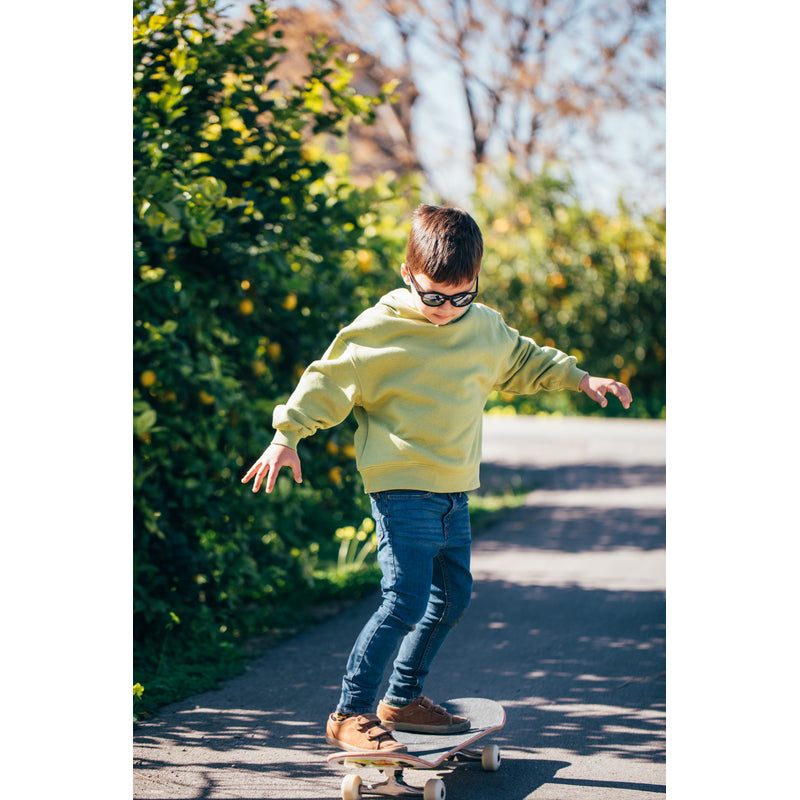 KOOLSUN Boston - Kids Sunglasses - Black - 1-4 years