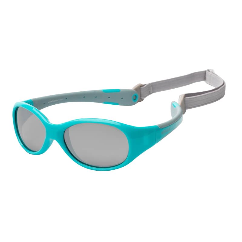 KOOLSUN Flex Baby Sunglasses - Aqua Grey