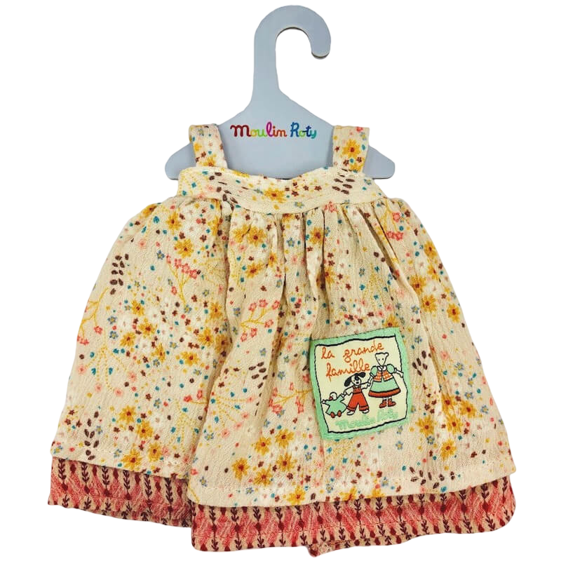 Moulin Roty La Grande Famille Dress for Little Felicie the Hen 20cm