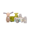 Moulin Roty La Grande Famille Milk Delivery Tricycle with Albert 11x6cm