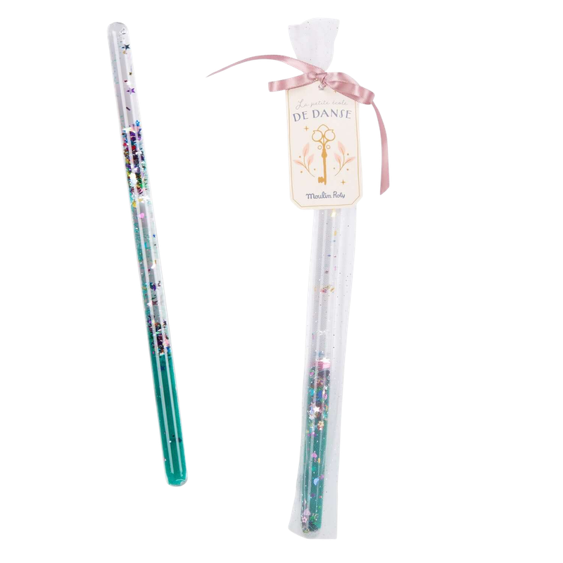 Moulin Roty La Petite Ecole De Danse Magic Wand - Turquoise 1.5cmx29.5cm