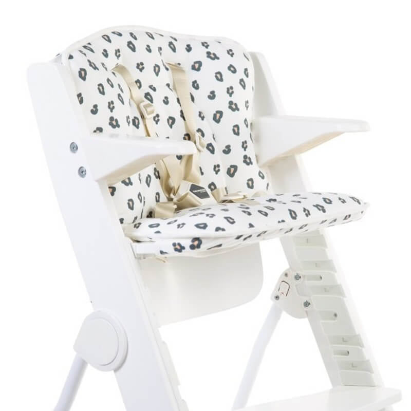 Childhome Lambda 3 Seat Cushion - Jersey, Leopard