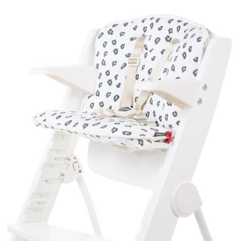 Childhome Lambda 3 Seat Cushion - Jersey, Leopard