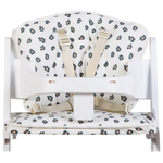 Childhome Lambda 3 Seat Cushion - Jersey, Leopard