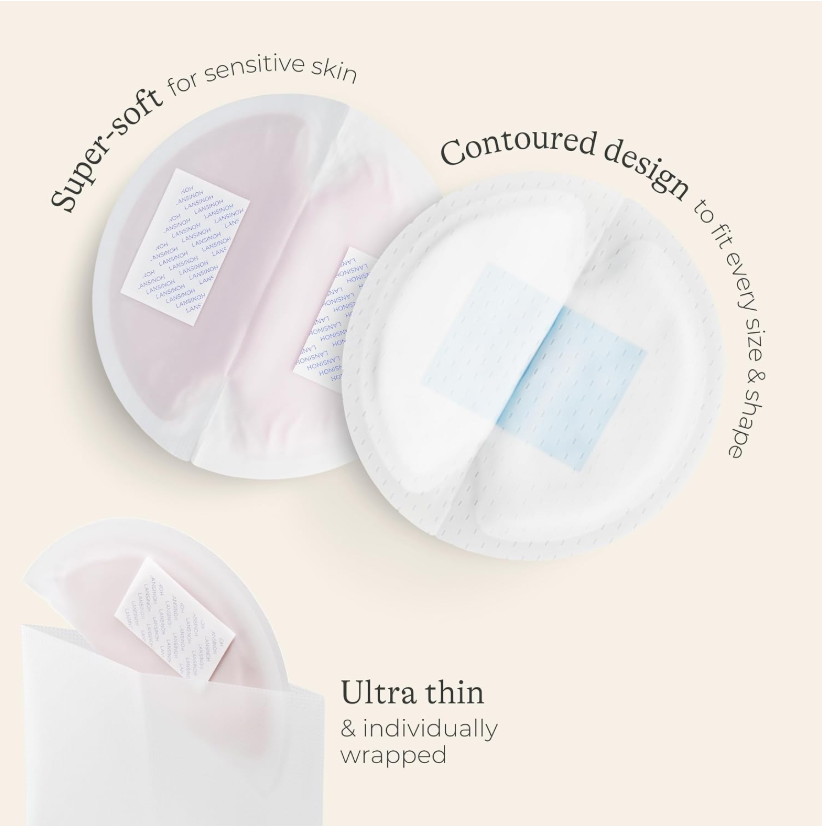 Disposable Breast Pads - 100 Pack - Leakproof & Ultra Thin