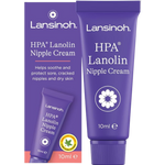 HPA Lanolin Nipple Cream - 10ml - 100% Hypoallergenic Natural