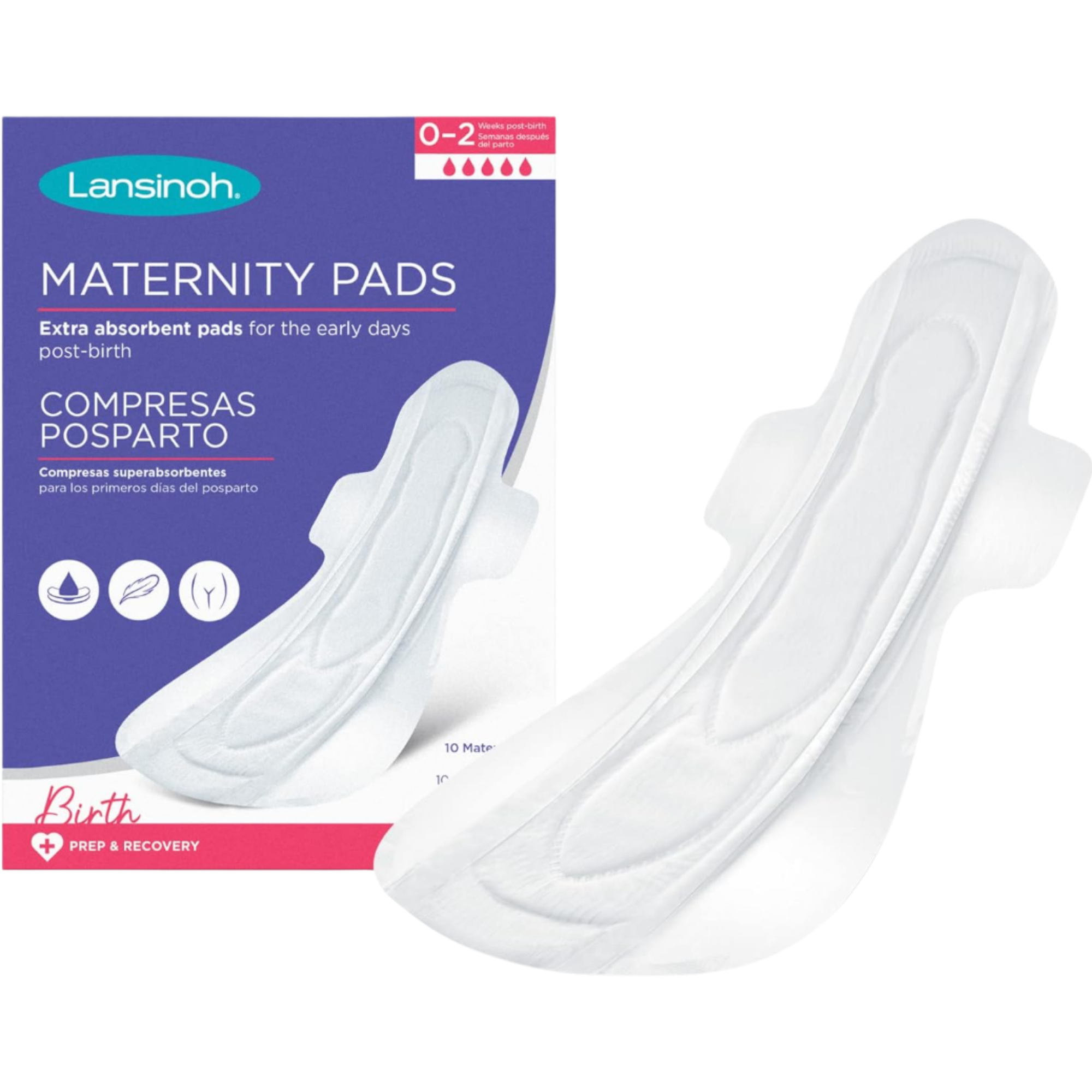 Maternity Pads After Birth - Pack of 10