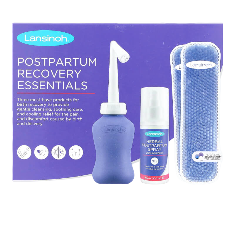 Lansinoh Postpartum Recovery Essentials 16 Piece Set