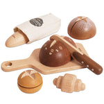 Le Toy Van Bread, Loaf and Knife Set (4)  FSC 100%