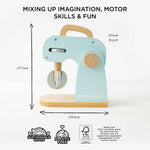 Le Toy Van Bakers Mixer Set and Accessories - 8 Piece (4) FSC 100%