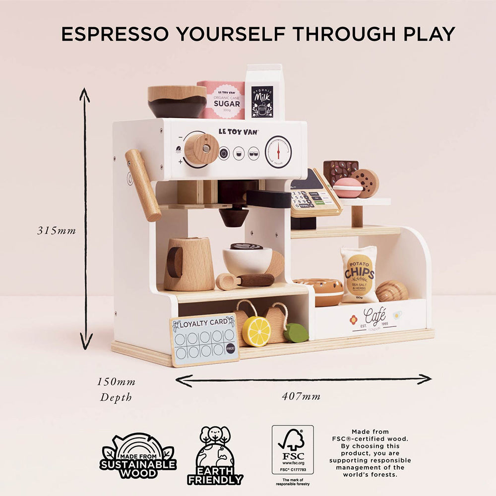 Le Toy Van Table Top Café (2) FSC 100%