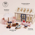 Le Toy Van Dolls House Conservatory Extention (4) FSC 100%
