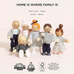 Le Toy Van Dolls House Family - 7 Piece (6) FSC 100%