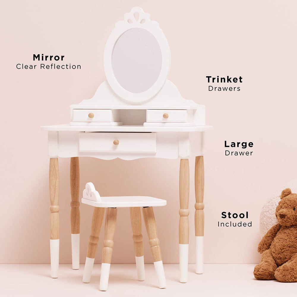 Le Toy Van Dressing-up Vanity Table & Stool (1) FSC 100%