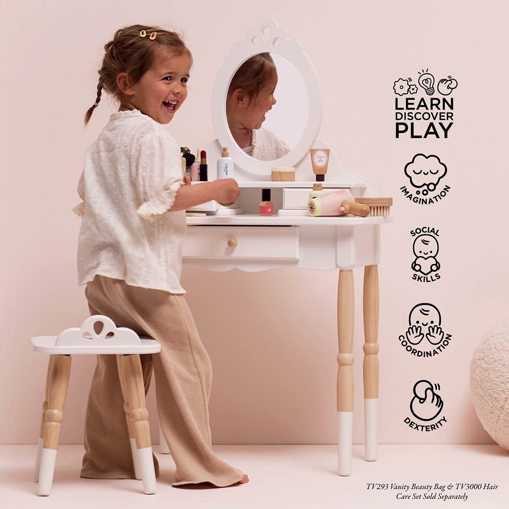 Le Toy Van Dressing-up Vanity Table & Stool (1) FSC 100%