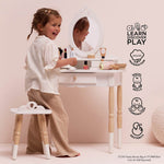Le Toy Van Dressing-up Vanity Table & Stool (1) FSC 100%