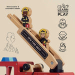 Le Toy Van Fire Engine & Firefighters (4) FSC 100%