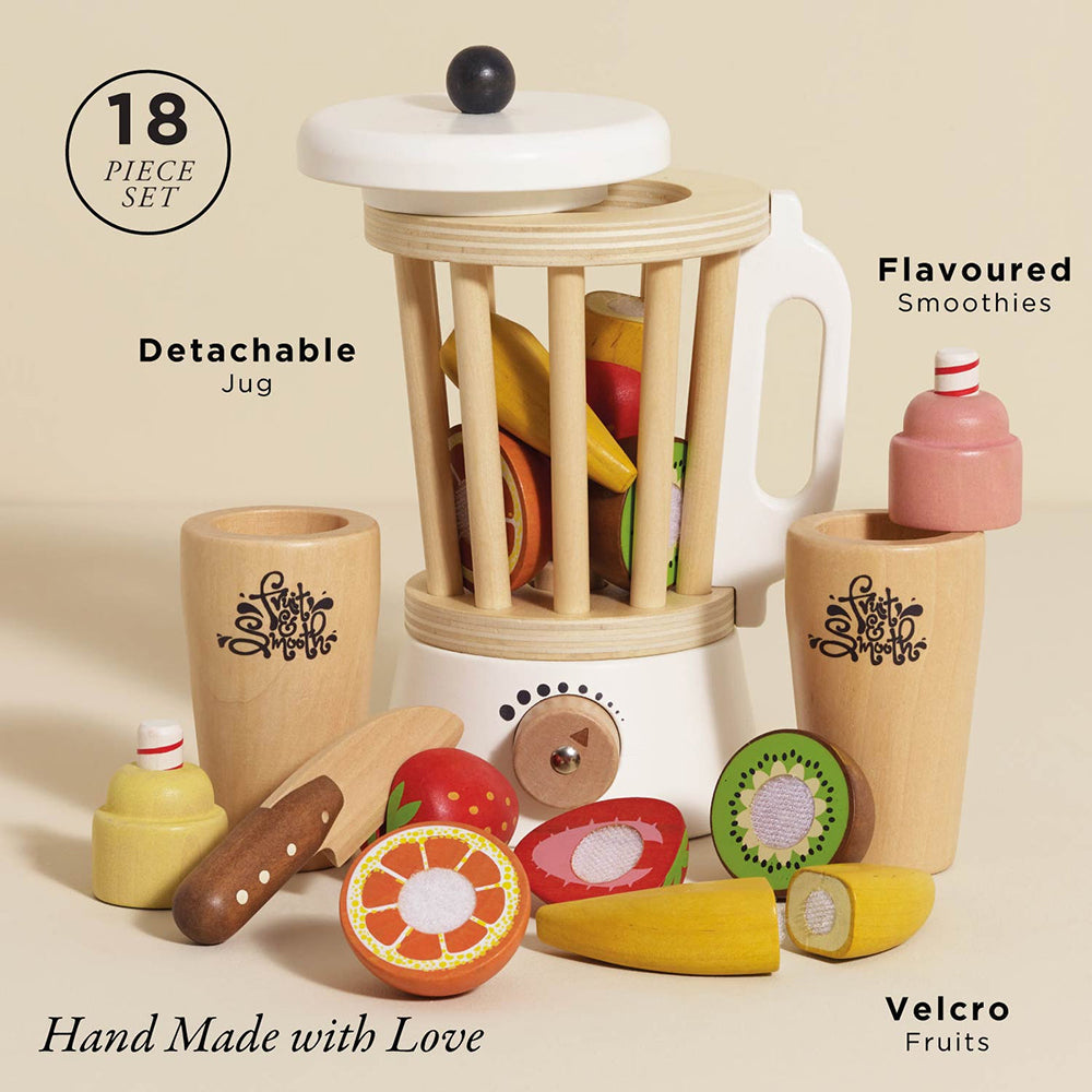 Le Toy Van Fruit & Smoothie Blender Set - 20 Piece (4) FSC 100%