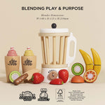 Le Toy Van Fruit & Smoothie Blender Set - 20 Piece (4) FSC 100%