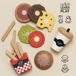 Le Toy Van Hamburger Set (6) FSC 100%