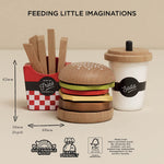 Le Toy Van Hamburger Set (6) FSC 100%
