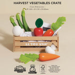 Le Toy Van Harvest Vegetables Wooden Food Crate - 9 Piece (4) FSC 100%