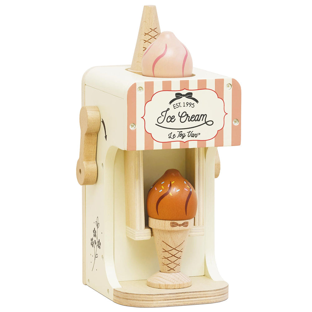 Le Toy Van Ice Cream Machine & Play Food Cones (4) -Original Version