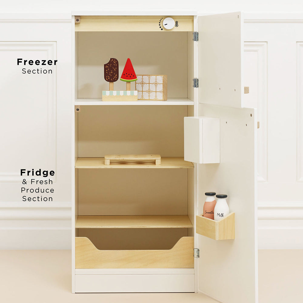 Le Toy Van Kitchen Freestanding Fridge Freezer (1) FSC 100%