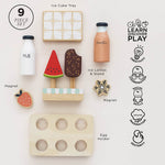 Le Toy Van Kitchen Freestanding Fridge Freezer (1) FSC 100%