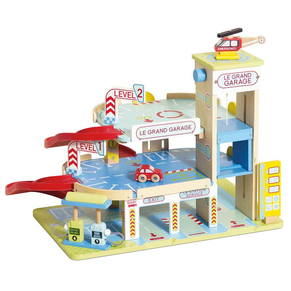 Le Toy Van Le Grand Wooden Garage (2) FSC 100%
