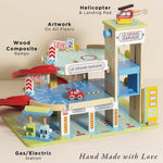 Le Toy Van Le Grand Wooden Garage (2) FSC 100%