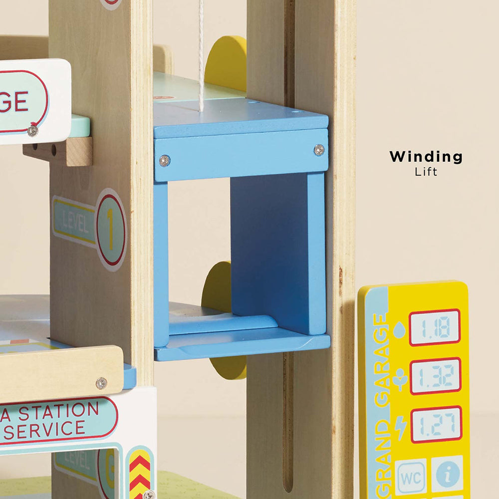 Le Toy Van Le Grand Wooden Garage (2) FSC 100%