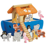 Le Toy Van Noah's Ark & Animals Shape Sorter - 15 Piece (4) FSC 100%