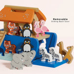 Le Toy Van Noah's Ark & Animals Shape Sorter - 15 Piece (4) FSC 100%
