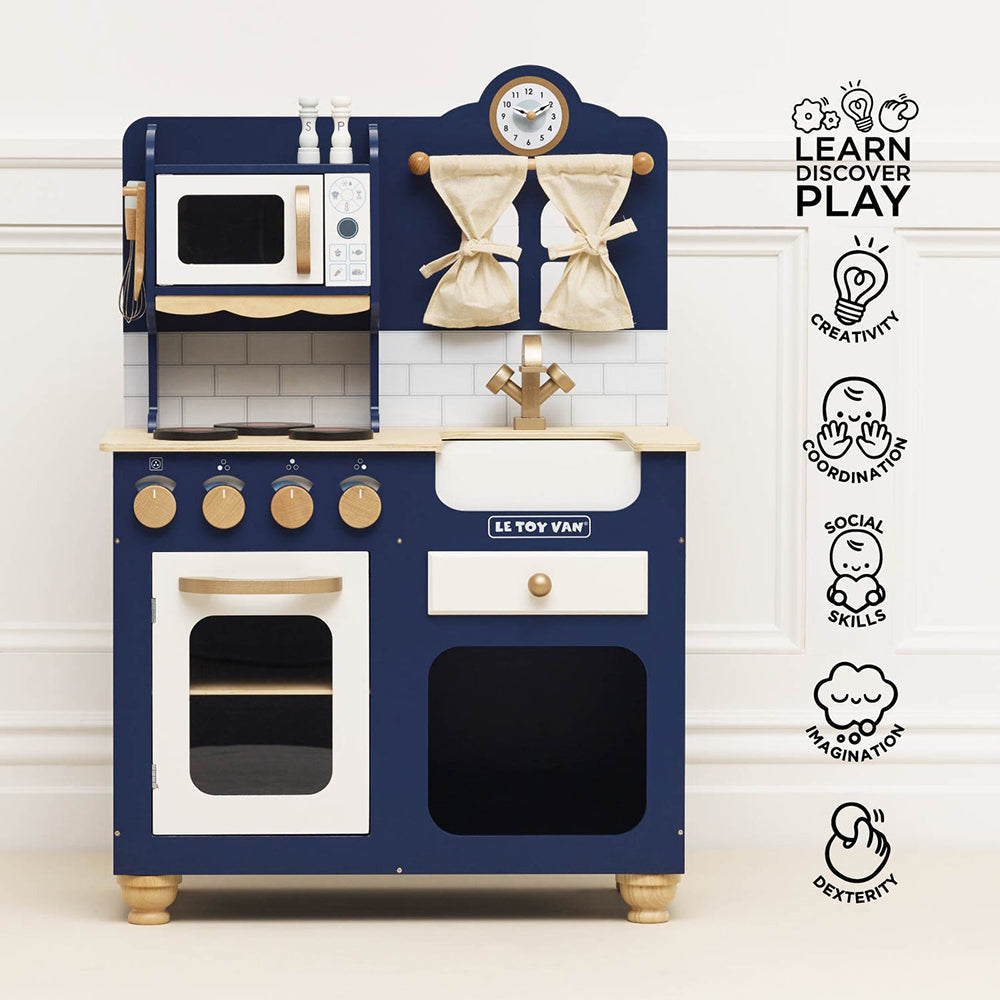 Le Toy Van Oxford Wooden Play Kitchen (1) FSC 100%