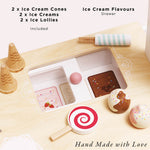 Le Toy Van Ice Cream Trolley Market Stall (2) FSC 100%