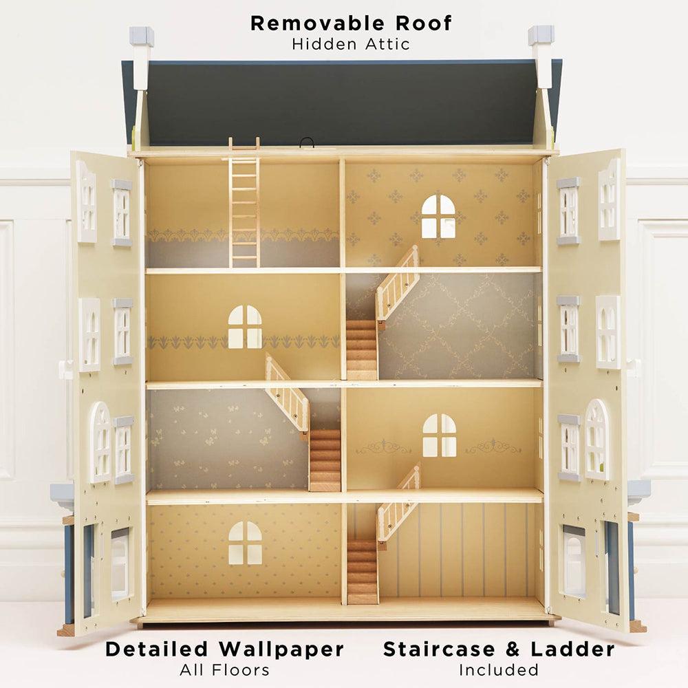 Le Toy Van Palace Wooden Dolls House (1) FSC 100%