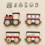 Le Toy Van Red Royal Express Train & Carriages - 4 Piece (6) FSC 100%