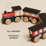 Le Toy Van Red Royal Express Train & Carriages - 4 Piece (6) FSC 100%