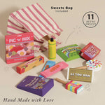 Le Toy Van Retro Sweets and Candy Roleplay Set - 12 Piece (4) FSC 100%