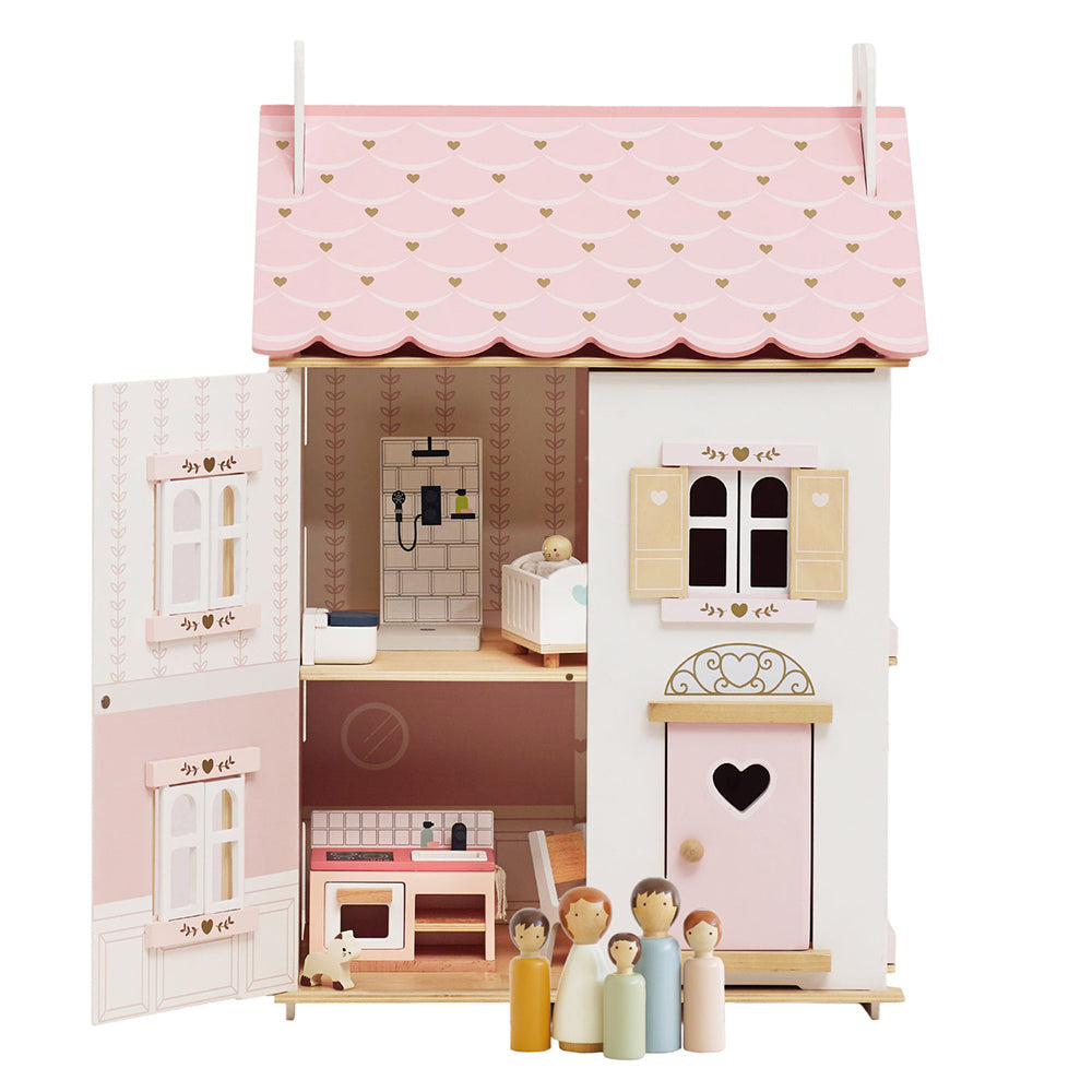 Le Toy Van Roseheart Wooden Dolls House & Furniture  (1) FSC 100%