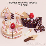 Le Toy Van Sliceable Birthday Cake & Candles - 8 Piece (6) FSC 100%