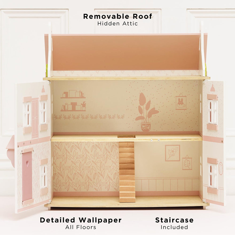 Le Toy Van Sophie's Wooden Dolls House (1) FSC 100%